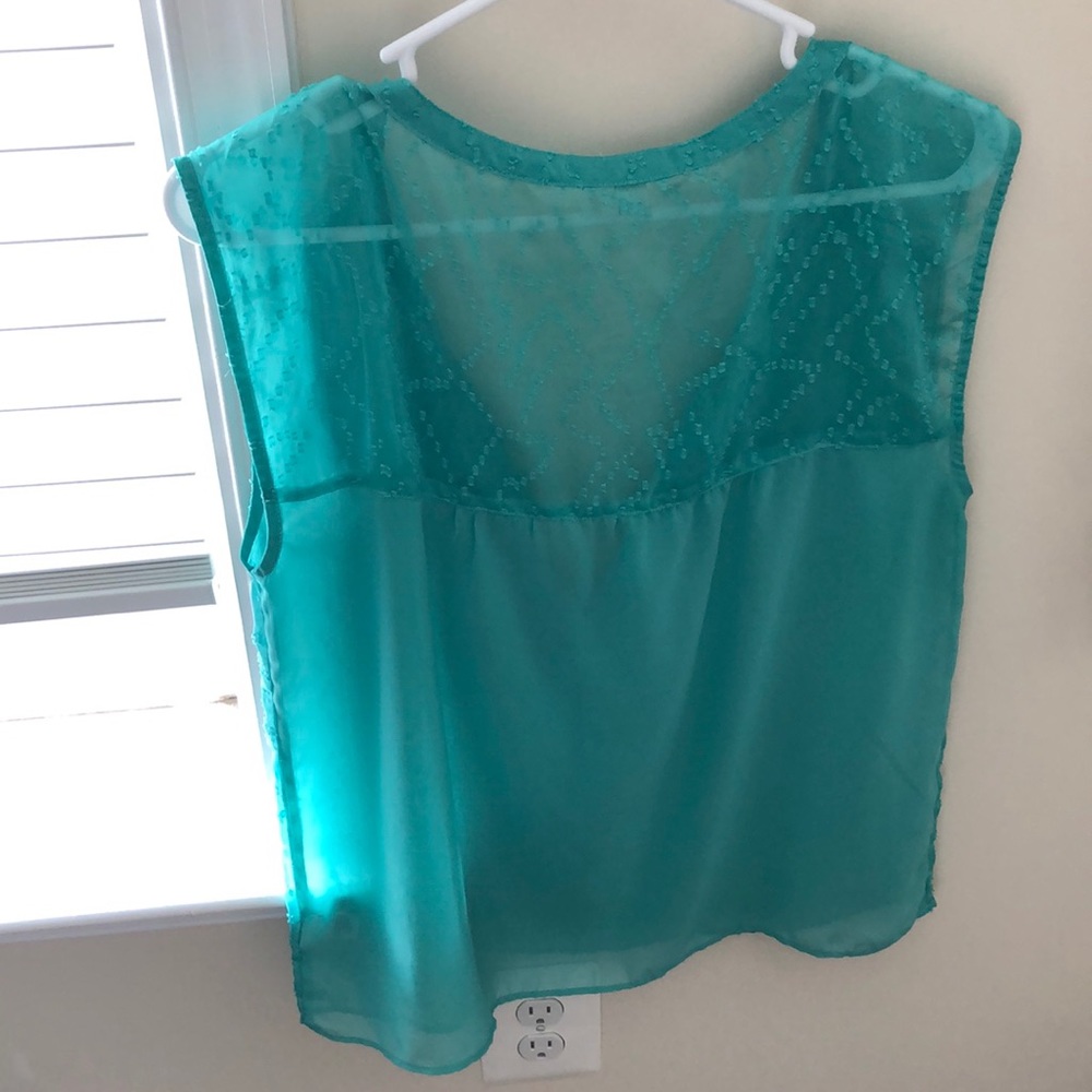 Very Cute Sheer Top! View 6